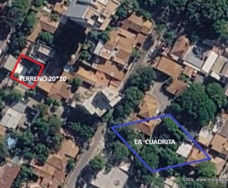 TERRENO 400 M2 - SOUZA E/ CHARLES DE GAULLE Y CRUZ DEL CHACO - VILLA MORRA
