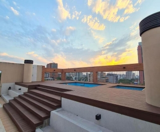 DEPARTAMENTO 2 DORM. C/ ÁREA SERV. Y 2 COCH. - EDIF. WASHINGTON
